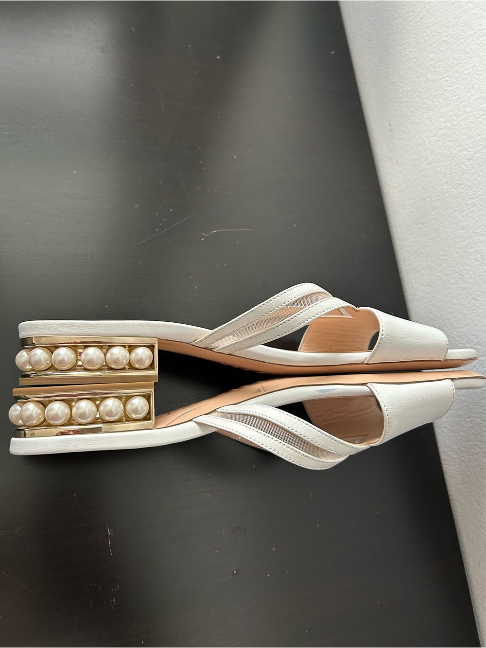 Nicholas Kirkwood Casati Nappa leather mules - Picture 10 of 14